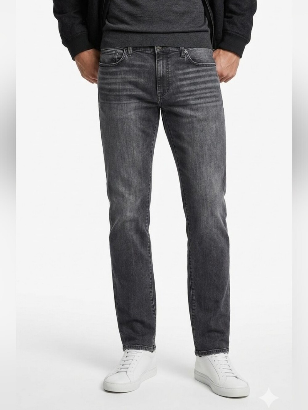 Joe’s Jeans The Asher Slim Fit Faded Grey Jeans - Size 36